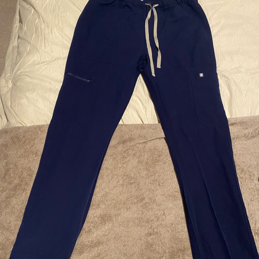 Figs Men's Deep Blue Cargo Pants
